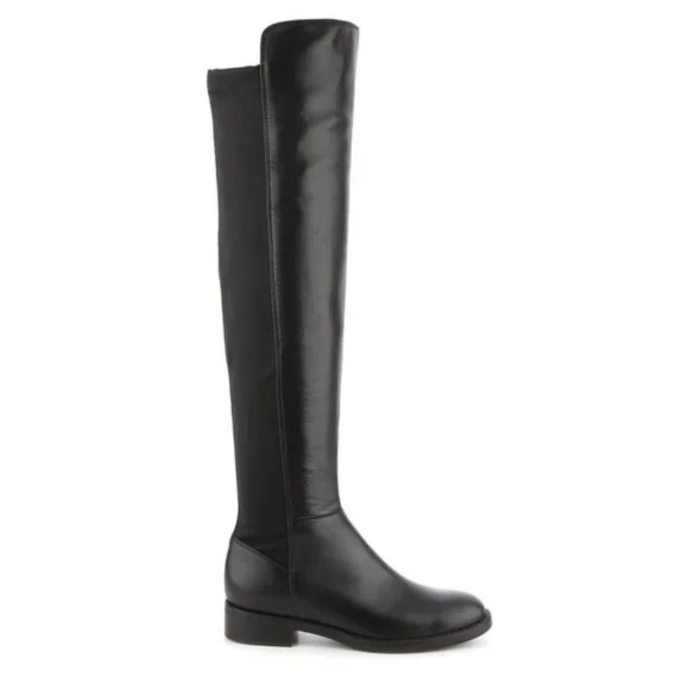 Blondo Olivia Over The Knee Boot Black Waterproof Leather l Size 8